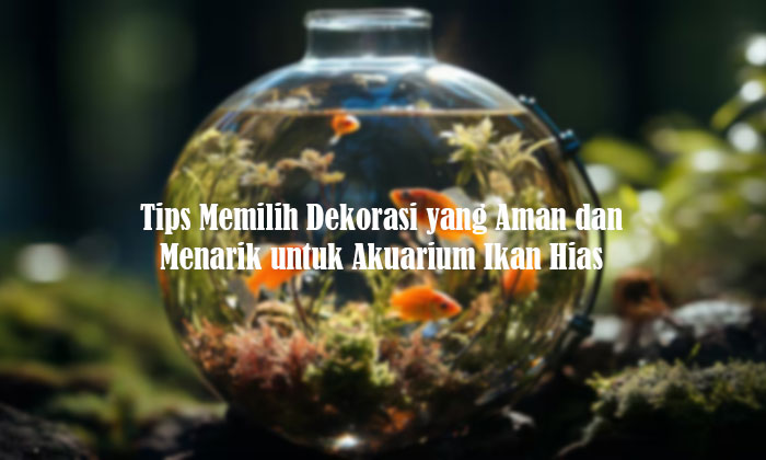 dekorasi akuarium ikan hias